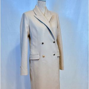 Ted Baker Woolblended Coat, Women’s Double Breasted Full Length Coat